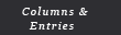 Columns & Entries